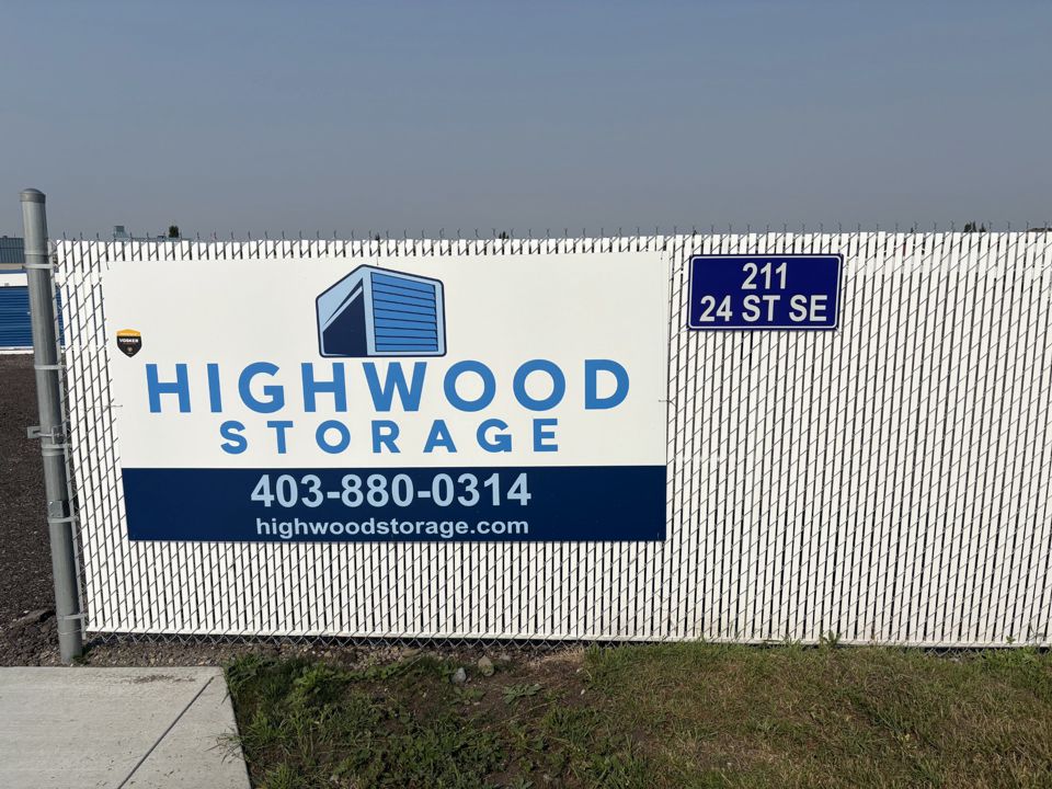 High River Self Storage Front Gate